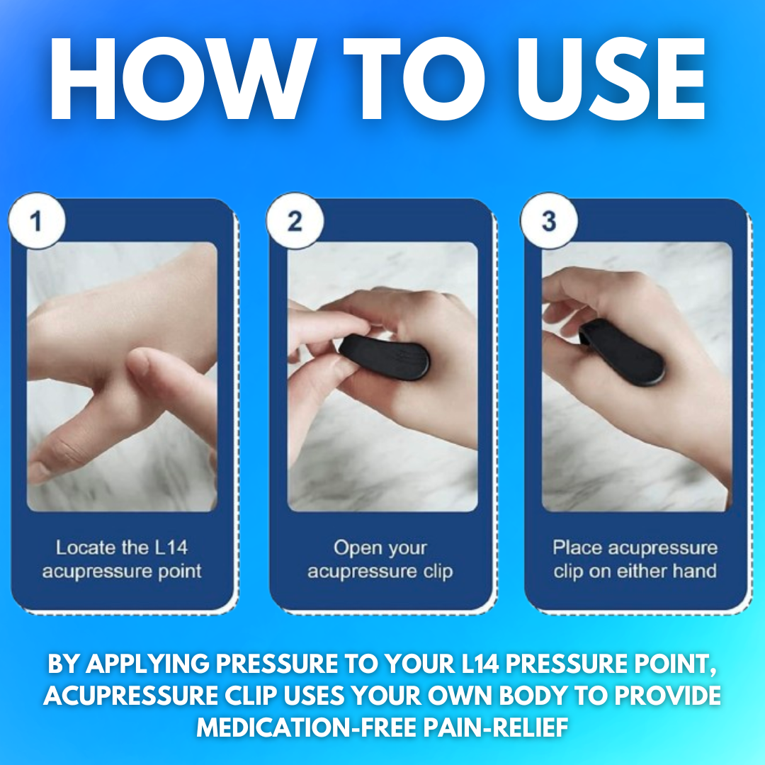 Acuplus sugar control l14 acupressure point clip