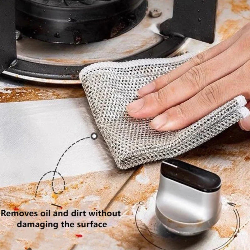 Multifunctional Non-Scratch Wire Dishcloth (Pack of 5/ 10/15/20)